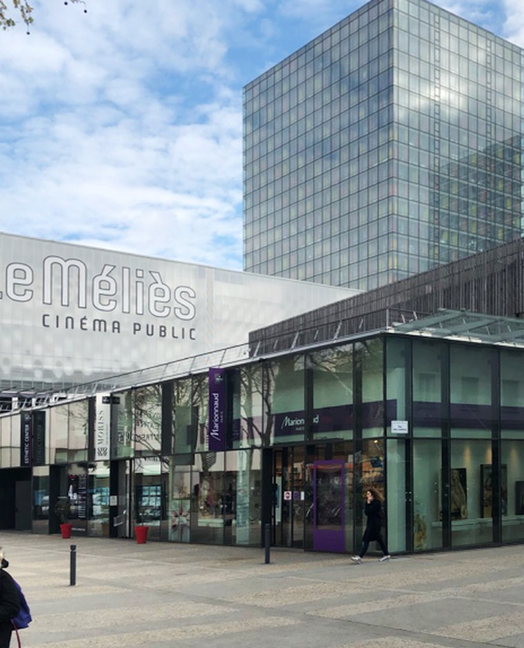 Le cinéma Le Méliès et le quartier Cœur de Ville à Montreuil